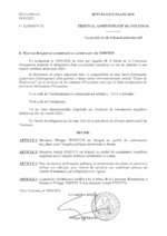 Miniature de la première page du fichier Décision TA - Nomination commissaire enquêteur